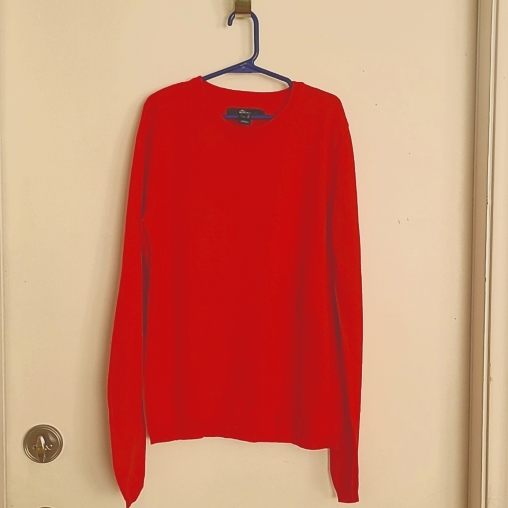 A &M Basic red sweater.